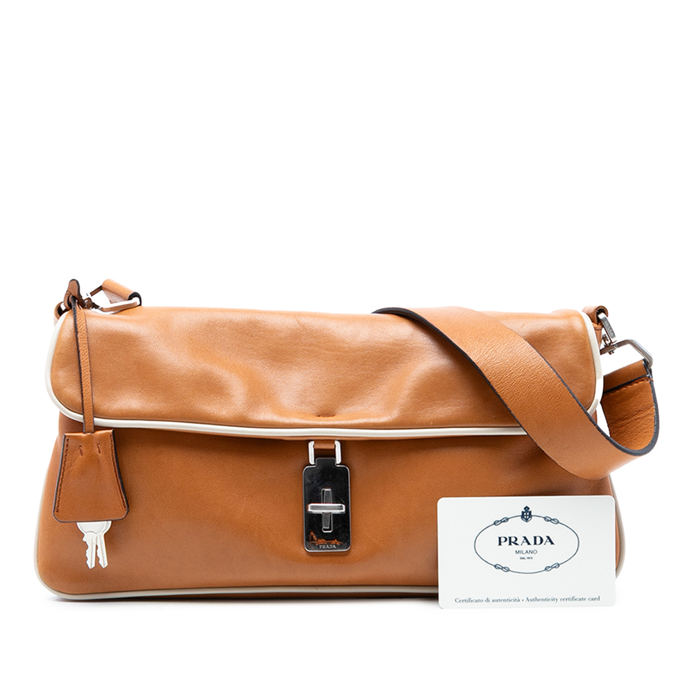 Pre-Loved Prada Leather Shoulder Bag - Picture 7 of 7